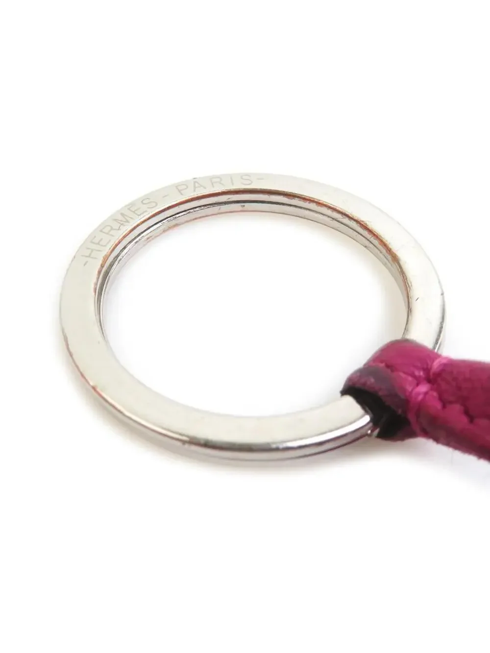 Auth Hermes Carmen Key Ring Holder #307806H16B